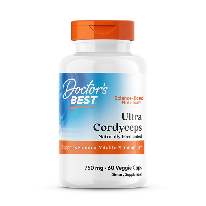 Doctor's Best Ultra Cordyceps 750 Mg 60 Veggie Caps