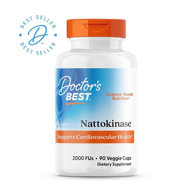 Doctor's Best Nattokinase 90 V caps (2,000 Fu)