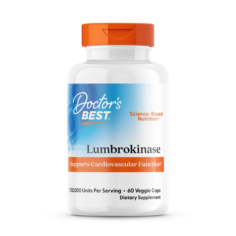 Doctor's Best Lumbrokinase 60 V caps (20 Mg)