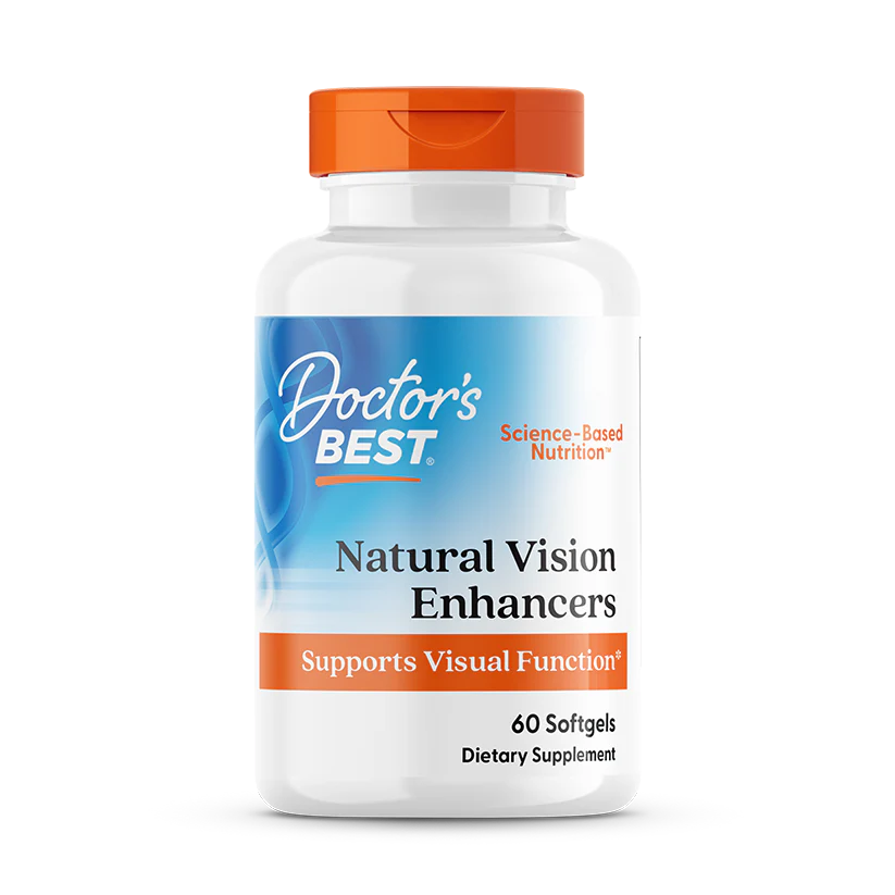 Doctor's Best Natural Vision Enhancers Met Floraglo Lutein 60 Softgels Opruiming