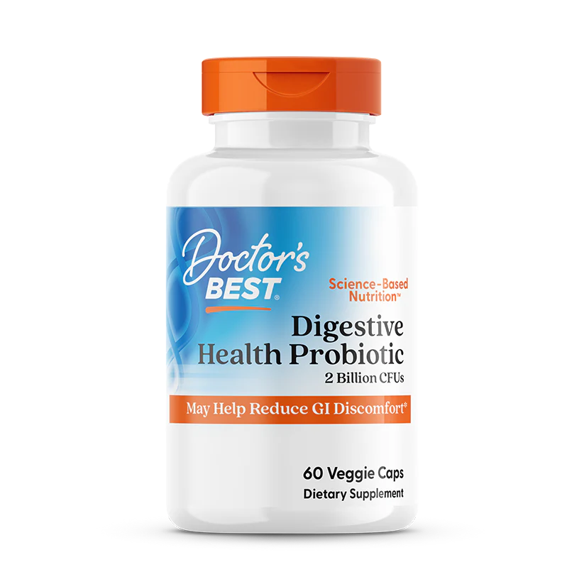 Doctor's Best Digestive Health Probiotic (2 Billion) 60 Caps
