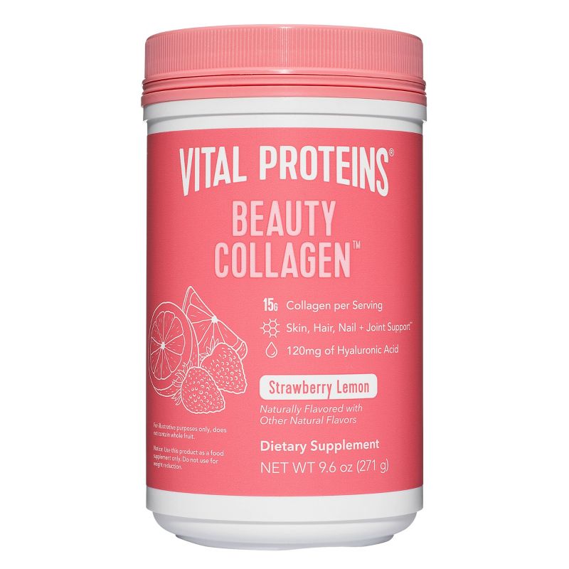 Vital Proteins Beauty Collageen Strawberry And Lemon 271g
