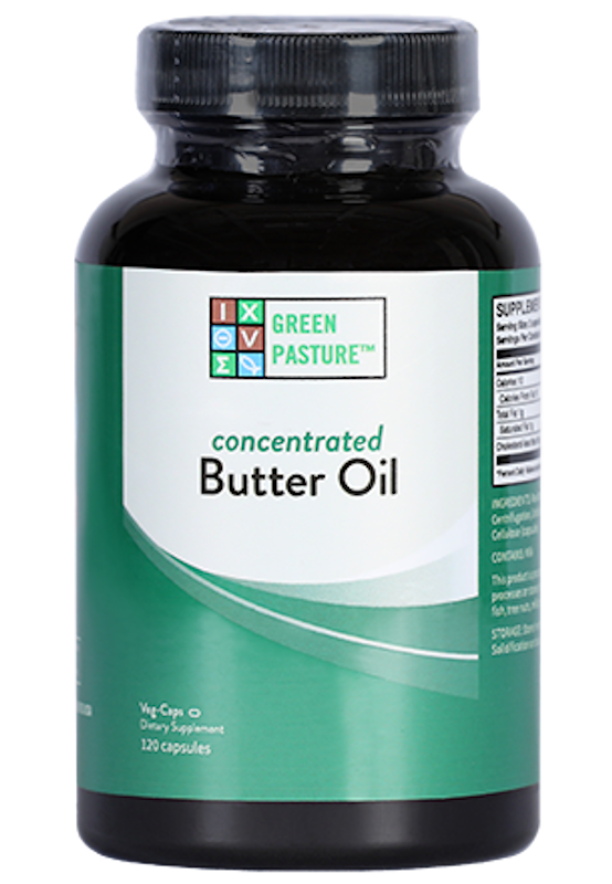 Green Pasture High Vitamin Boterolie X factor Gold 120 Caps.