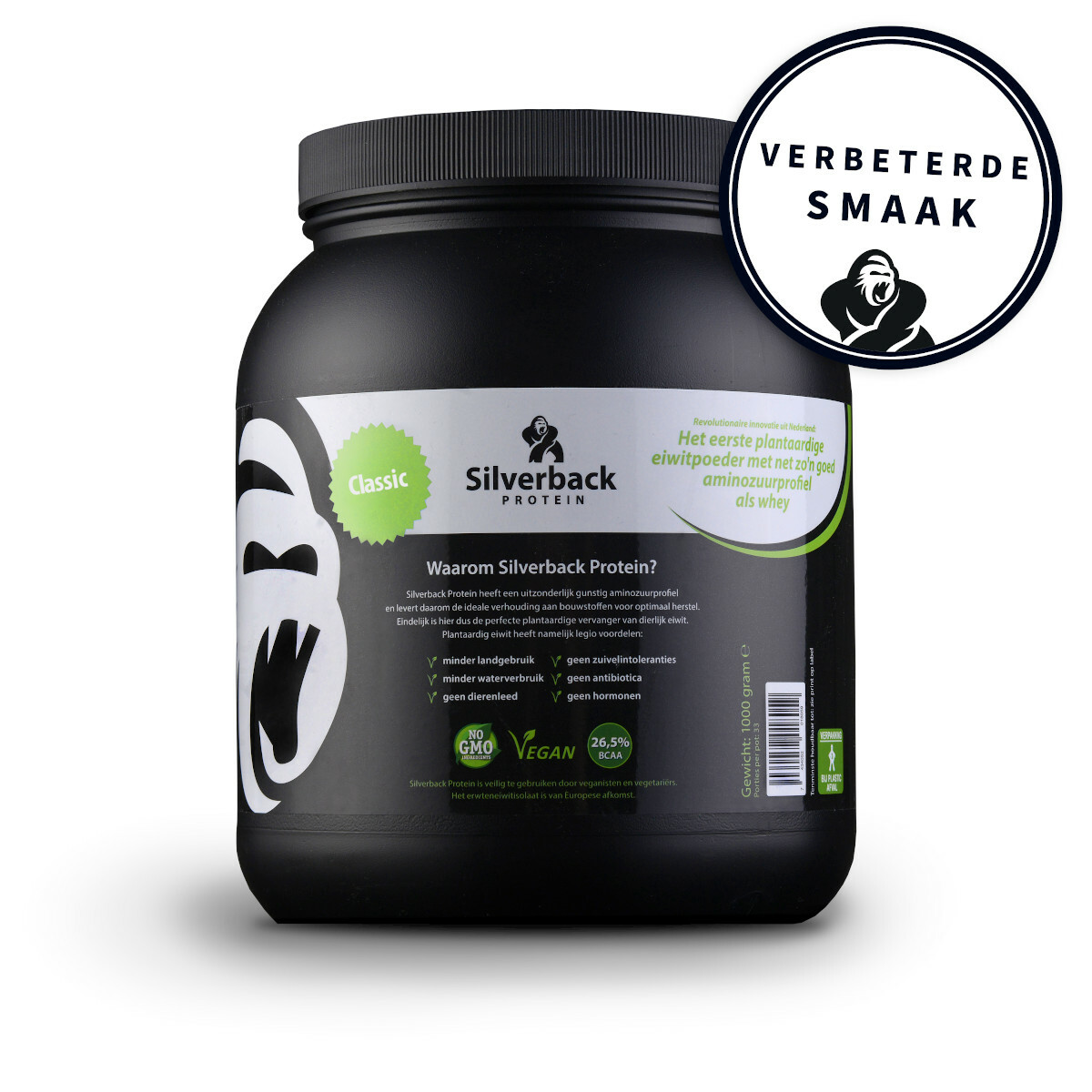 Silverback Proteine Poeder Classic 1kg