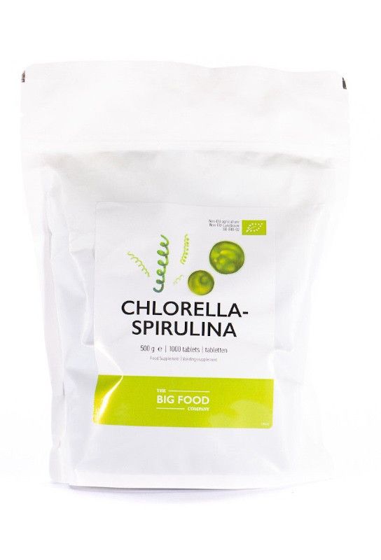 Food Chlorella Spirulina 500 | Nu Kopen