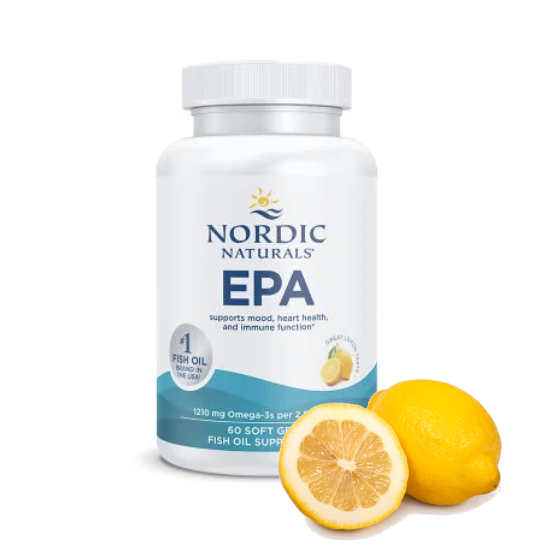 EPA Omega-3 - Lemon  1210 mg - 60 Softgels - Nordic Natural's