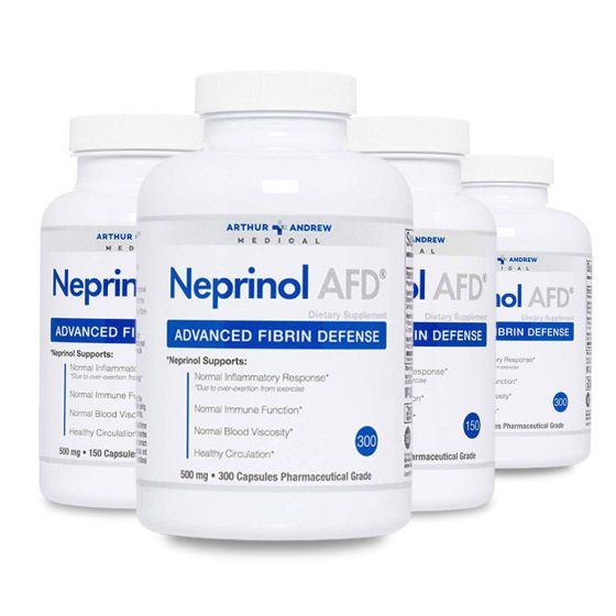 Arthur Andrew - Neprinol - 4 x 300 caps - 3+1 GRATIS - Voordeelpakket Aanbieding