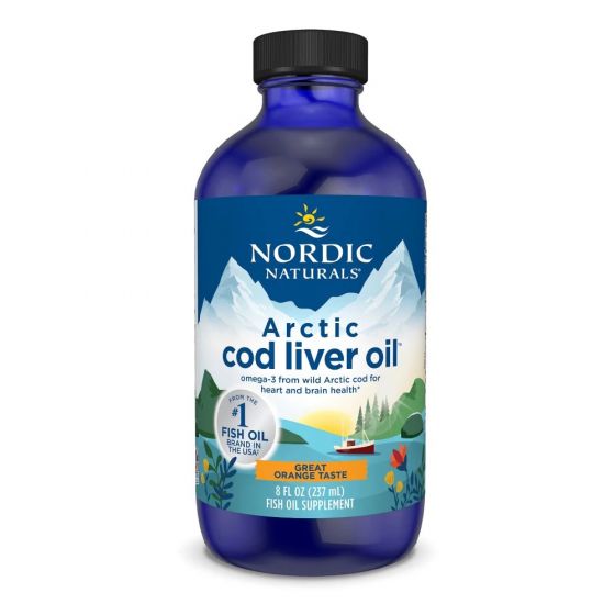 Nordic Naturals - Arctic Cod Liver Oil - 1060mg - Orange - 237 ml