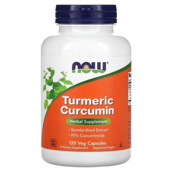 Now foods - Tumeric Curcumine - 120 vega Capsules 