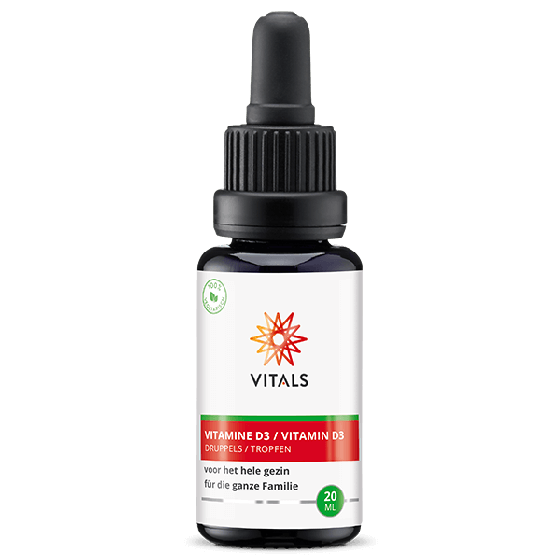 Vitals - Vitamine D3 Druppels - 20ml
