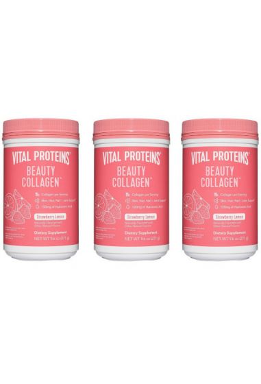 Vital Proteins - Beauty Collageen Strawberry and Lemon - 271g