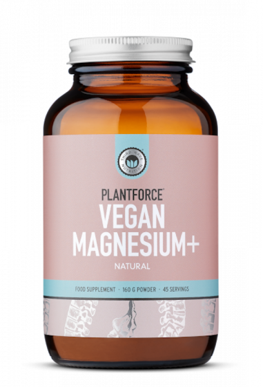 Plantforce - Magnesium+ Natural - 160g poeder