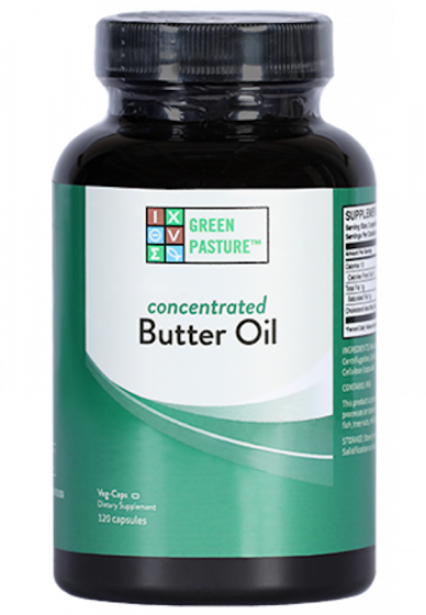 Green Pasture - High Vitamin Boterolie - X-Factor Gold - 120 caps.