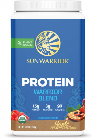 Sunwarrior - Warrior Blend Proteine - Maple French Taost  - 750 g