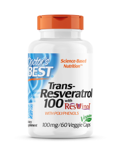 Doctor's Best - Resveratrol - ResVinol-25® - 60 v-caps (100 mg)