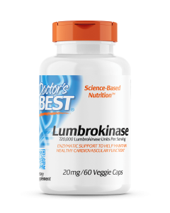 753950001817-LUMBROKINASE 20MG doctors best