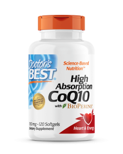 Doctor's Best - CoQ10 - 120 softgels (100 mg)