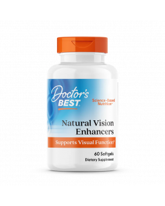 Doctor's Best - Natural Vision Enhancers met FloraGlo Lutein - 60 Softgels 