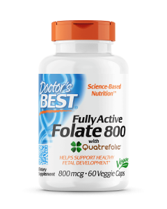 Doctor's Best - Fully Active Folate 800 -  60 Veggie Caps (800 mcg)