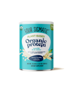 Four Sigmatic - Organic Plant-Based Protein with Mushrooms - Sweet Vanilla - 
