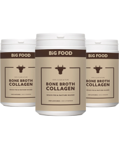 Big Food Beef Bone Broth Collagen – Voordeelbundel 3 × 300 g