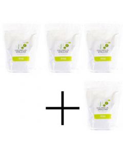 Big Food - Chlorella Spirulina - 500g / 1000 tabletten (500mg) (3+1 gratis - 2kg totaal)