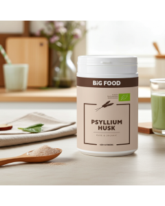Big Food Bio Psyllium Husk Vezels – Bundel van 3