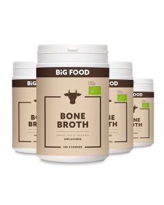 Big Food - Bio Beef Bone Broth - 3+1 - Voordeelpakket Aanbieding