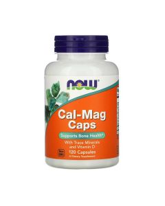 NOW - Calcium & Magnesium & Vit D - 120 caps