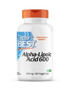 Doctor's Best - Alpha Lipoc Acid 600mg - 180 capsules