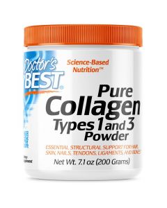Doctors Best - Collagen Types 1 & 3 poeder - 200 gram