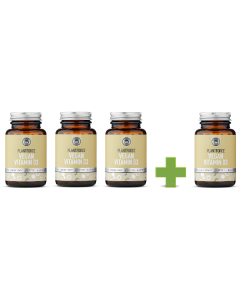 Plantforce - Vegan Vitamine D3 - 120 softgels (3+1 gratis)