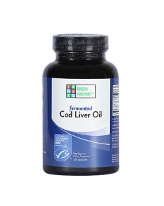 Green Pasture - Blue Ice™ Gefermenteerde Levertraan – 120 caps.