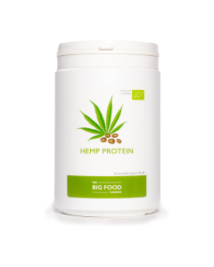 Big Food Hennep proteine poeder - naturel - 500 gram