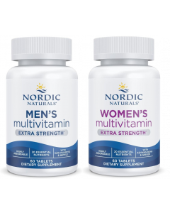 Nordic Naturals - Man en vrouw combinatie - Multivitamin Extra Strength - 60 tablets