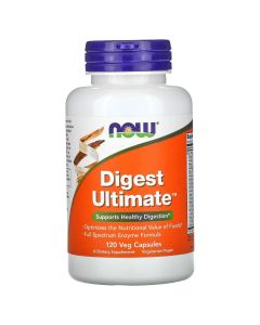 Now Foods - Digest Ultimate™ Veg - 120 Capsules 