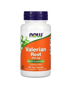 Now Foods, Valerian Root, 500 mg, 100 Veg Capsules