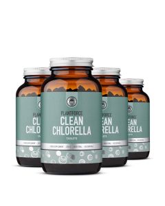 Plantforce - Chlorella - 4 x 1000 tabs -  3+1 gratis Black Friday