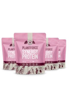 plantforce synergy protein bundle deal 4x 800g berry 3+1 Free