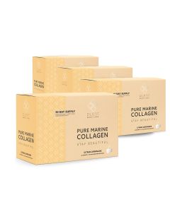 Pure Marine Collageen +C - Citrus Lemonade - 4x30 sachets (3+1 Gratis)