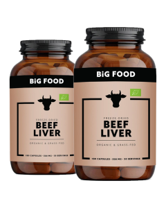 Big food runderlever capsules 1+1