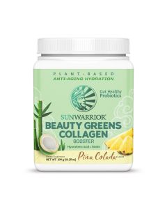 Sunwarrior - Beauty Greens Collagen Booster - Piña Colada - 300 g