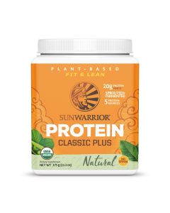 Sunwarrior - Classic Plus Biologische Proteine - Naturel - 375 g