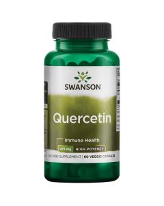 Swanson - Quercetin High Potency - 60 v-caps (475mg) 