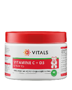 Vitals - Vitamine C + D3 - 60 Gummies