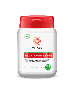 Vitals - Folaat 5-MTHF  - 100 capsules (400 mcg)