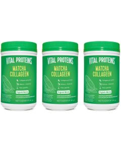 Vital Proteins - Matcha Collageen - 3 x 341g