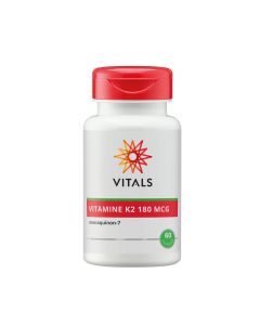 Vitals - Vitamine K2 (menaquinon-7) - 60 Capsules (180mg)