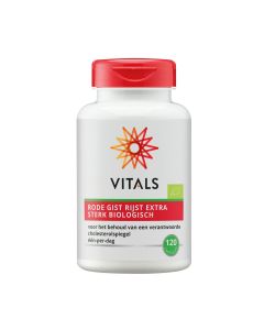 Vitals - Rode Gist Rijst Biologisch - 120 veg caps