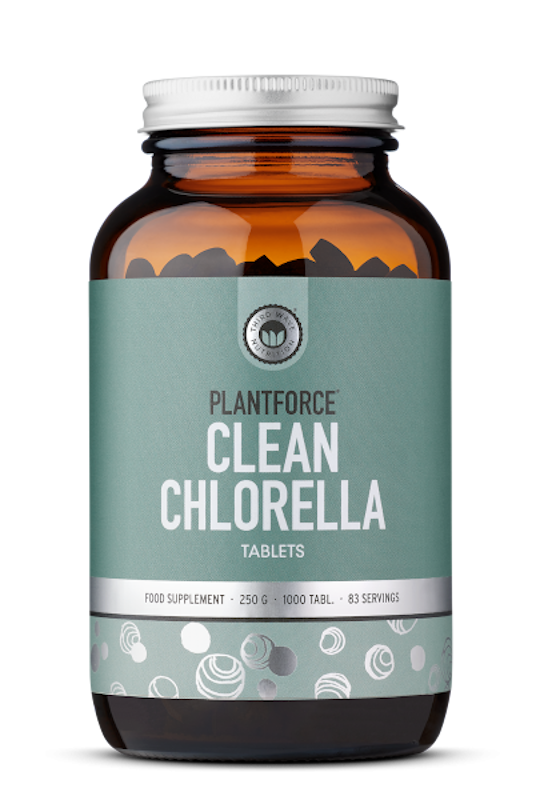 Plantforce Clean Chlorella 1000 Tabs